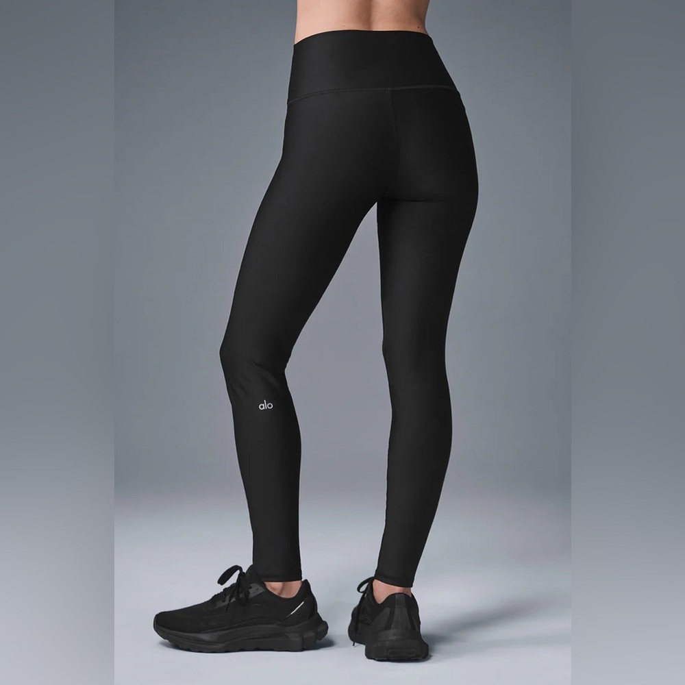 Alo Yoga NWOT High-Waist Airlift Full-Length Leggings Black‎ XXS Athleisure Gym